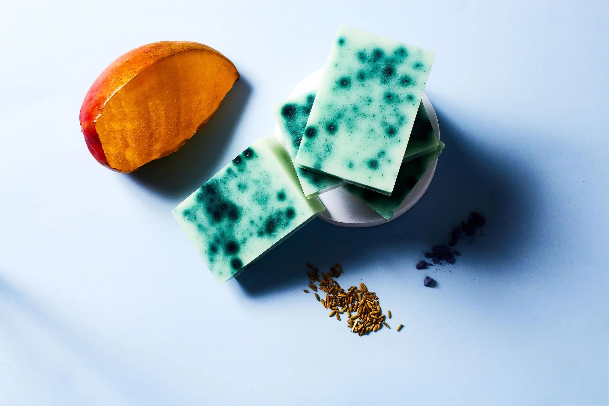 Linen + Lavender Buds Handcrafted Soap with Coconut Oil